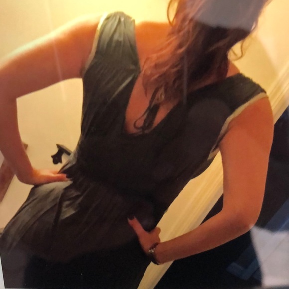 GREEN AND GOLD LEATHER GODDESS MINI - Picture 5 of 5